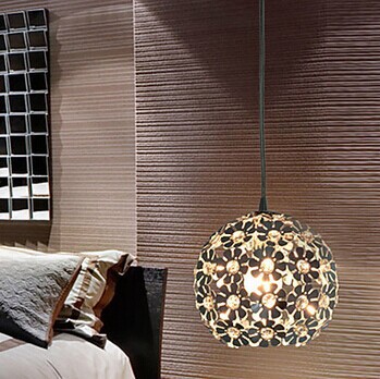 1 light,e27,with k9 crystal shade hanging modern led pendant light lamp for home living room, lustres e pendentes lamparas,ac