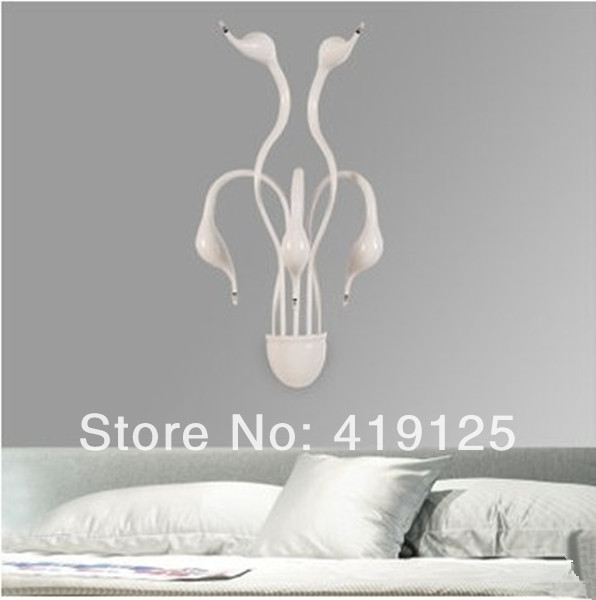 5 lampshades swan wall lamp el lighting residntial lamp also ship for whole shippment