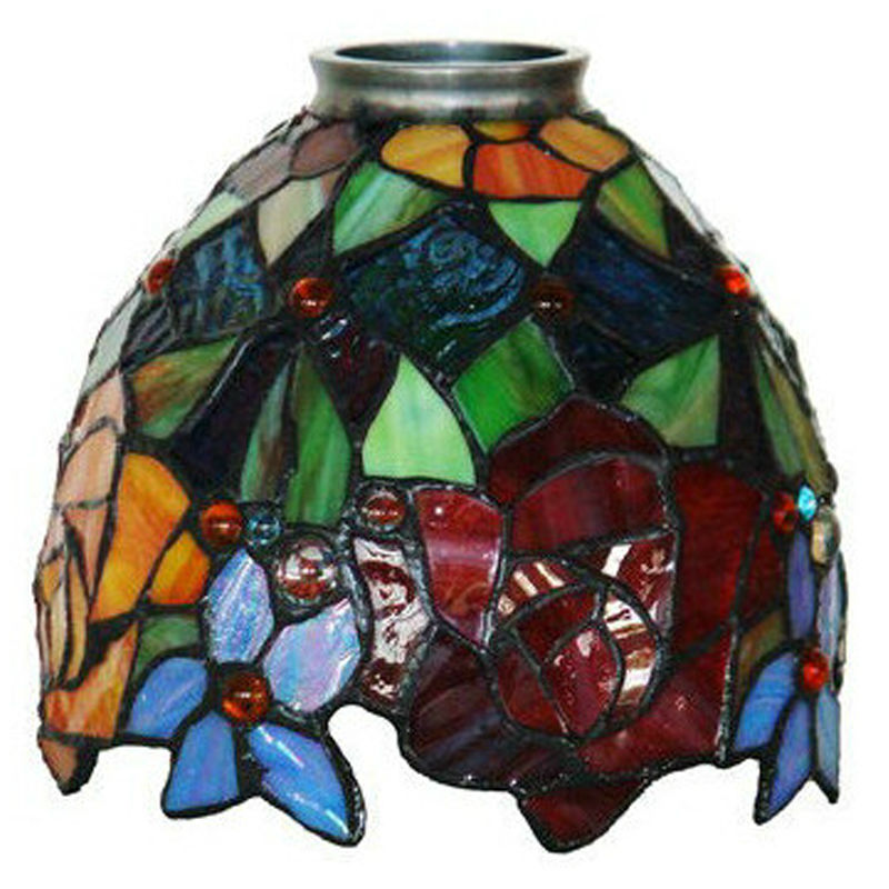 6 inch stained glass lamp rose pendant light balconies decorated lamp,ysl188,