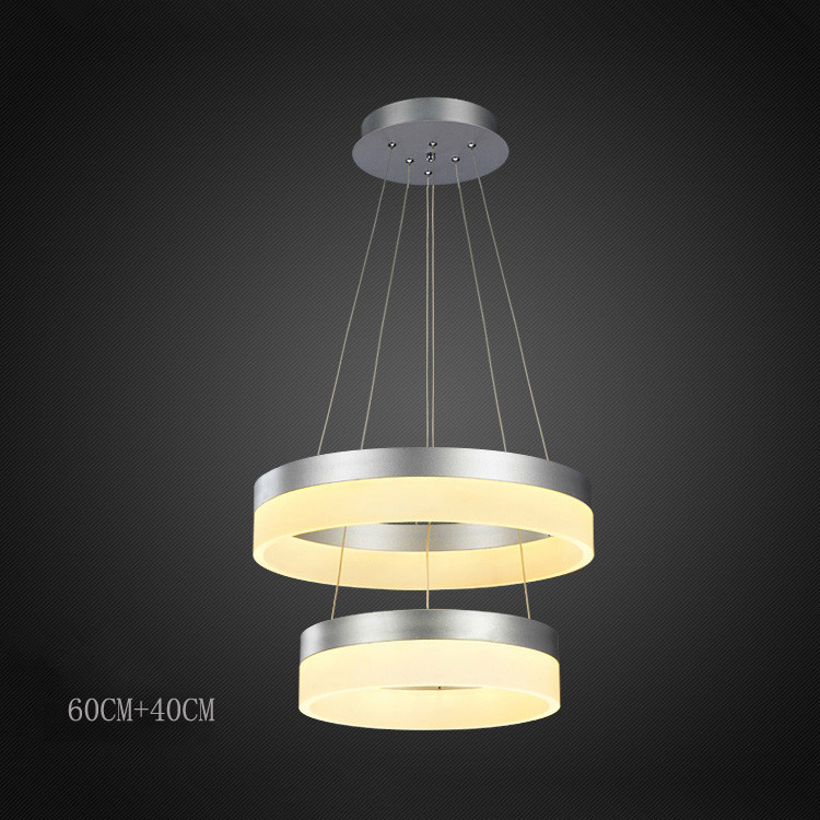 acryl leds lights dia.60+40cm for parlor,study,bedroom lighting ysl1301c