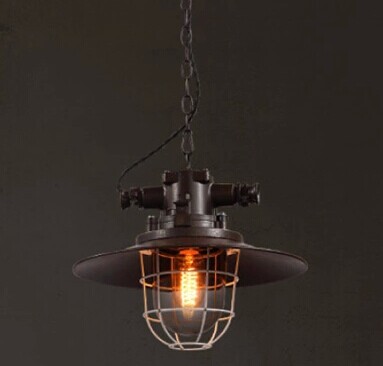 american retro country iron loft style, industrial pendant light for bar home lightings,e27*1 bulb included,ac 90v~220v