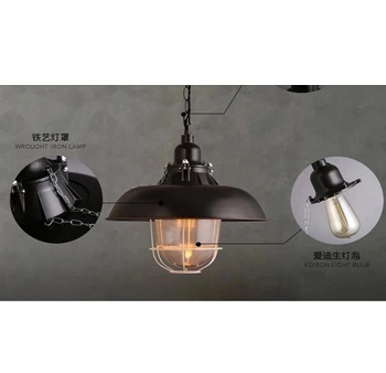 e27*1 retro loft style industrial lamp vintage pendant light fixtures edison bulb,bulb included,lustres de sala teto pendente
