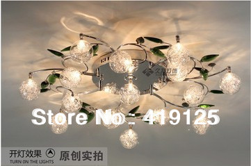 est fashion crystal ceiling light modern for living-room bedroom whole & retail 10lights d68* h15cm