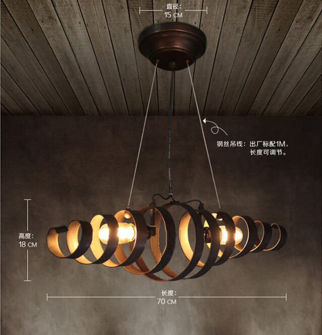 fashion country industrial vintage pendant lamps decoration dining room,x15p-14,