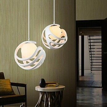 glass and resin modern lamp led pendent light lamp for dinning living room,lustres e pendentes luz,lustre de para quarto,1 light