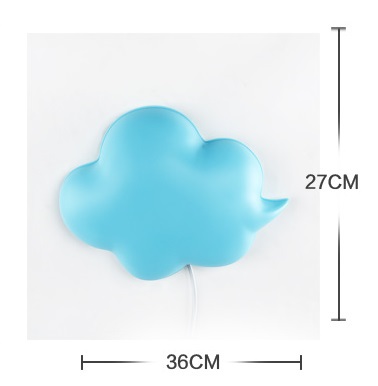 light green cloud lovely creative acrylic led wall lamp for kids bedroom baby room night lamp bedside lamp,e14*1 bulb included