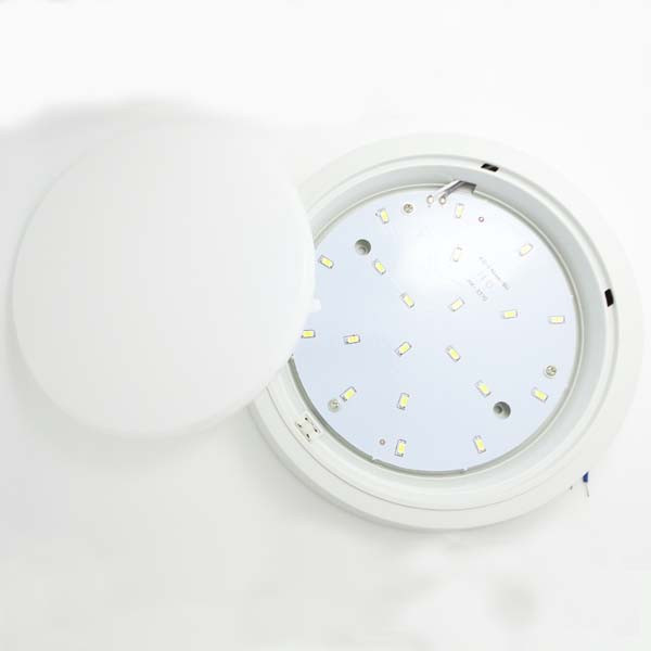 modern round lamp 8 watt white led panel ceiling downlight/wall light/ white lampshade,