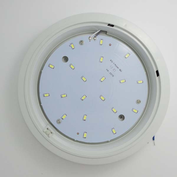 modern round lamp 8 watt white led panel ceiling downlight/wall light/ white lampshade,