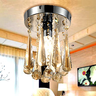 new design lots of stock luxury crystal ceiling light with name brand 150*200mm