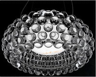 new foscarini style caboche acrylic ball pendant lamp + modern chandelier dia 53cm*100cm,g9 source