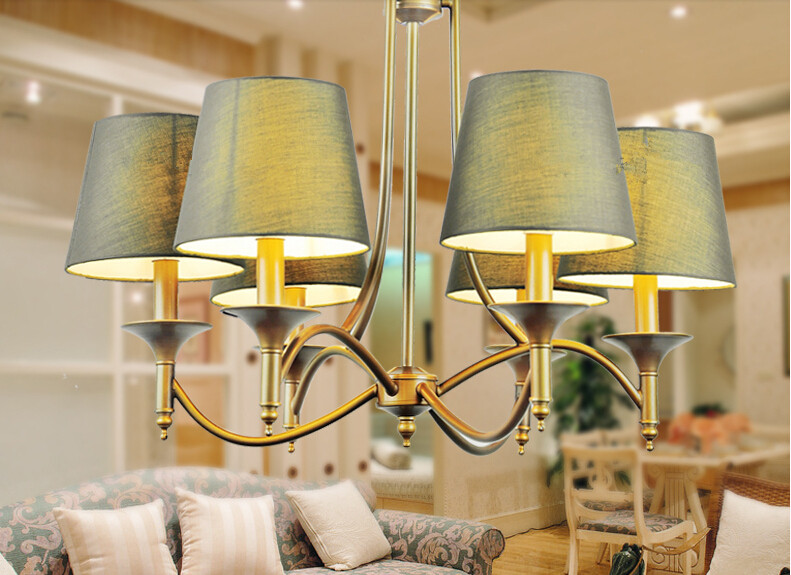 nordic creative led chandelier e14*6 simple hanging lamp fixtures for bar home lightings lampadari lustre de cristal