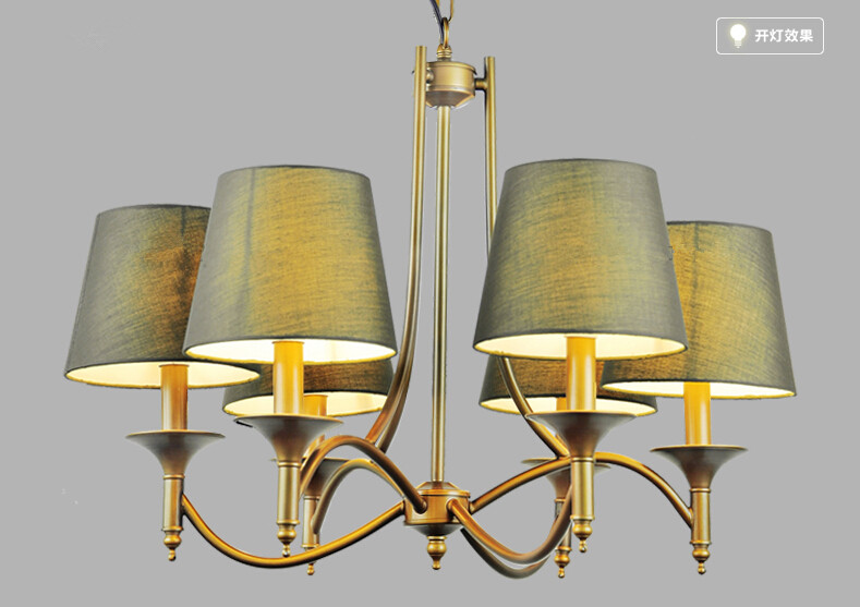 nordic creative led chandelier e14*6 simple hanging lamp fixtures for bar home lightings lampadari lustre de cristal
