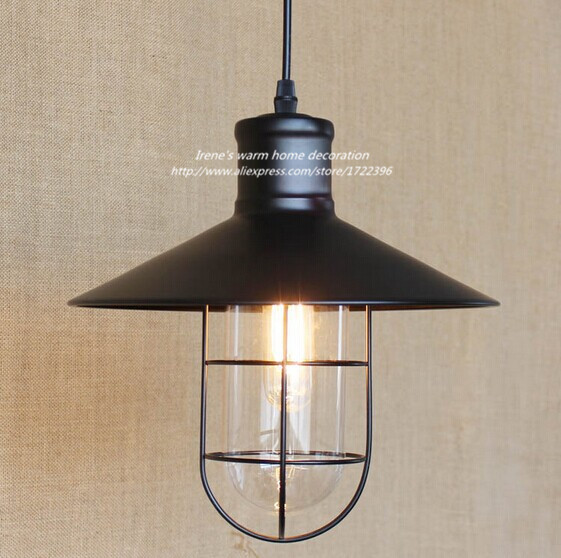 1 light 40w retro loft style edison bulbs vintage industrial pendant light,for bar home living lights,bulb included