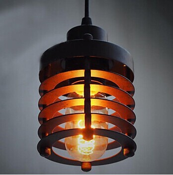 1 light industrial painting process edison bulb loft vintage pendant light,for diningroom bar home living lamp,e27 bulb included