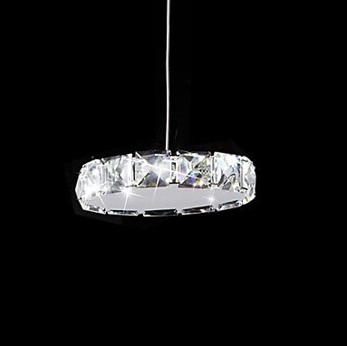 1 light led modern k9 crystal pendant light for home lighting,lustres de sala,lustre de cristal,90v~260v,bulb included