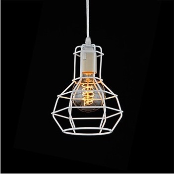 1 light,simple style metal edison bulb loft style pendant lights,for living dinning room,e27 bulb included,lustres de sala
