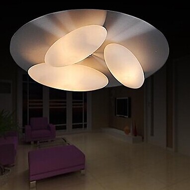 3 lights flush mount modern led ceiling light for living room lamp fixtures,g9 bulb included,luminarias lustres de sala teto