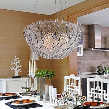3 lights handing lamp luminaire led modern artistic pendant light for dining room living room,e14 bulb included,ac 90v~260v