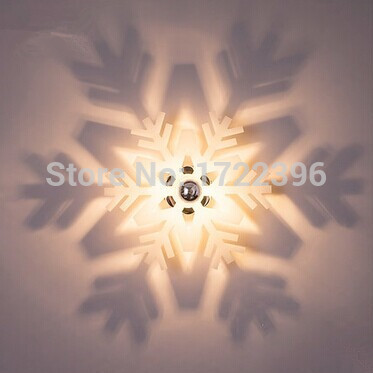 30cm acrylic fashion simple snow shadow led wall light,e14 bulb included,for bedroom aisle living room,ac,90v~260v