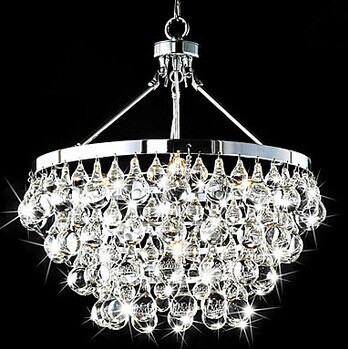 5 lights luminaire led modern pendant lights with k9 crystal drops,lustre de cristal sala,e14,bulb included,for living room