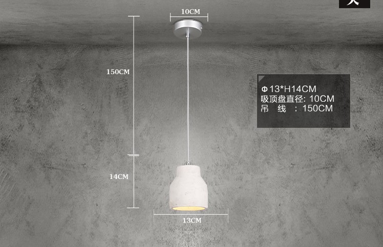 america country led pendant lights fixtures retro style loft vintage industrial lamp hanglamp ement creative personality