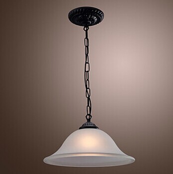 e27,38cm,simple desinged vintage led pendant lights lamp with 1 light ,for parlor study dining room,bulb included