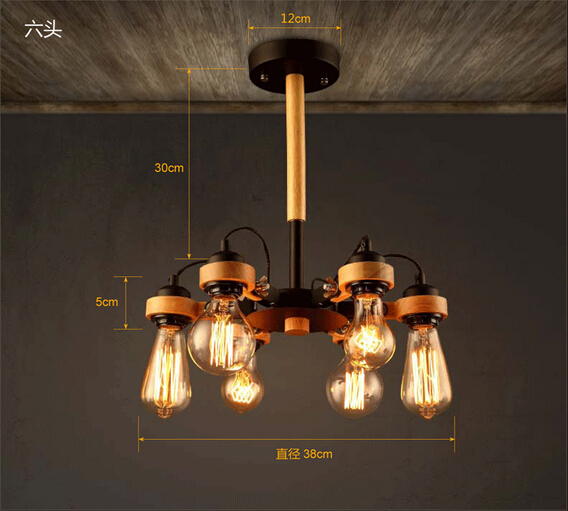 edison loft style industrial vintage ceiling lights,can be adjusted lamparas de techo luminaria lustres de sala