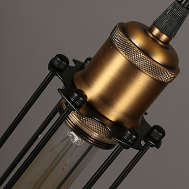 edison retro style loft industrial light vintage pendant lamp fxitures lampshade handlamp american country