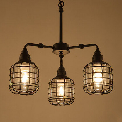 iron birdcage industrial vintage edison pendant light fixtures for cafe bar home living hanging lamp lustre suspension luminaire