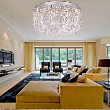 led k9 crystal ceiling lamp with 5 lights,lustres de sala,for living room bedroom lustre de cristal,g4*5 bulb included,90v~260v