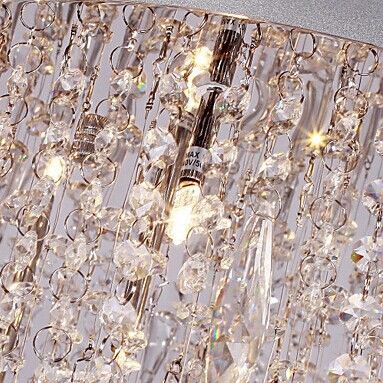 led k9 crystal ceiling lamp with 5 lights,lustres de sala,for living room bedroom lustre de cristal,g4*5 bulb included,90v~260v