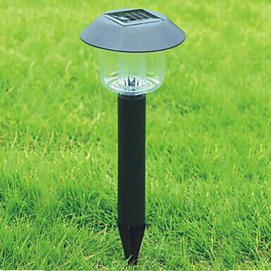 led solar modern garden light lamp, solar powered led lawn lamp outdoor lighting,4 lights bulb included