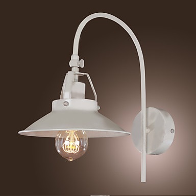 led white inspired iron modern wall lamps with 1light for bedroom living room lightings,e27 bulb included