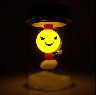 little monsters design led solar light for gift,solar garden light -solar table lamp- solar night light in jar design