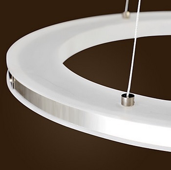 modern acrylic led pendant light for home indoor lightings,30cm bulb included, ac 90v~260v