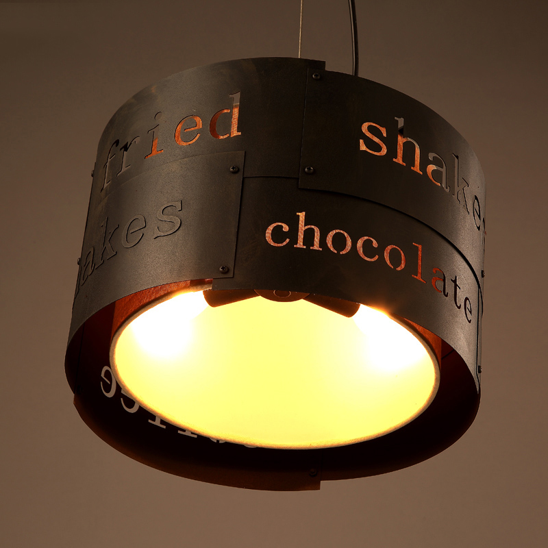 nordic chocolate pendant light art creative design ceiling lamp modern home decoration lights contemporary fixtures verlichting