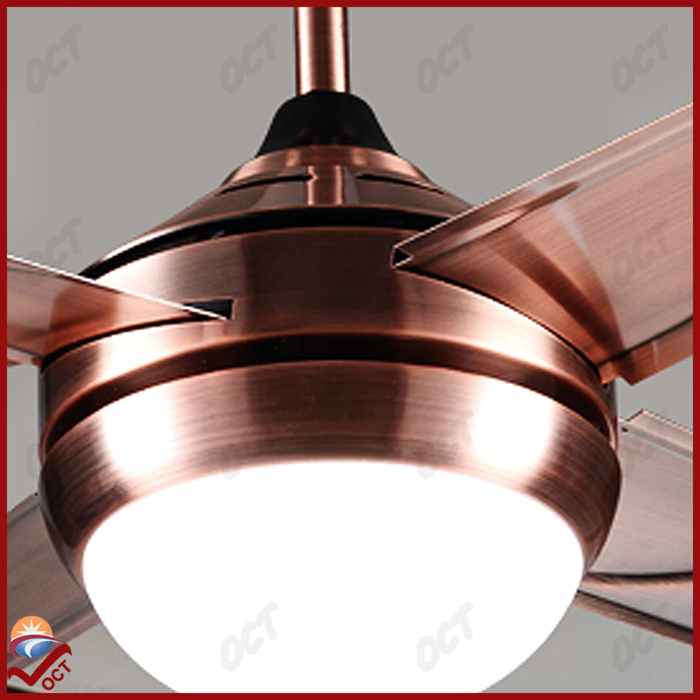 retro antique copper led ceiling fan lamps ventilador de teto 48 inch 110v 220v 240v modern ceiling fans with lights and remote