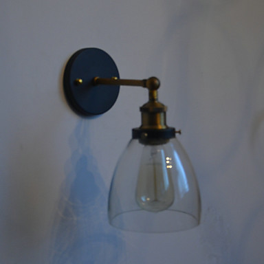 retro iron wall lamp light in painting processing e26/e27