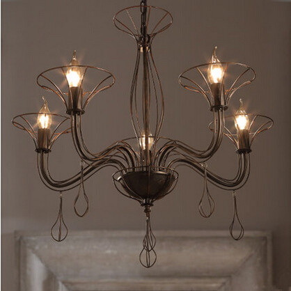 retro loft style industrial vintage metal pendant lights,hanging lamp with 5 lights,edison pendant lamp lamparas colgantes