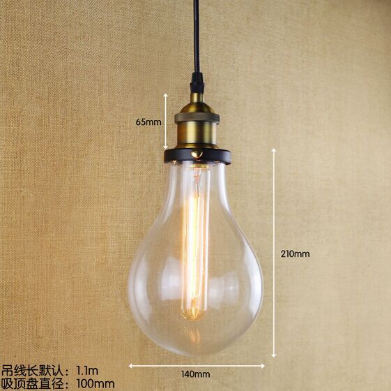 retro loft style industrial vintage pendant lights, hanging lamps edison pendant lamp for dinning room bar cafe