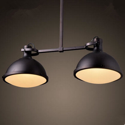 style loft industrial vintage pendant lamp with 2 lights creative simple for dinning room hanging lamp lamparas