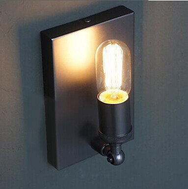 vintage artistic american loft style industrial edison bulb wall lamp for home wall sconce,1 light e27 bulb included
