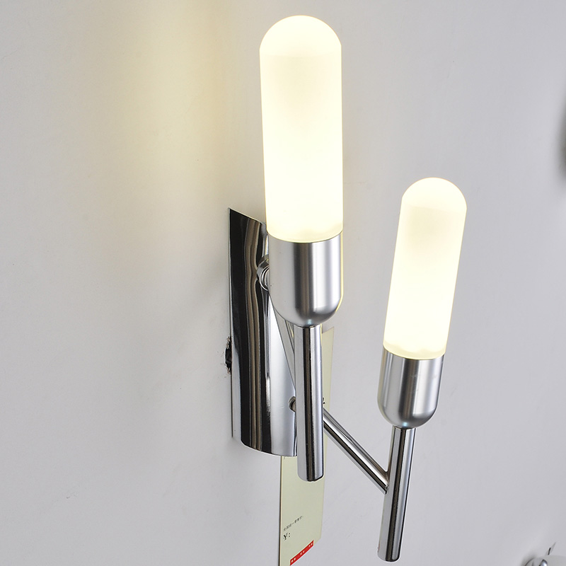 ac90-260v modern led wall lamp anti-fog bathroom mirror wall lights luminaire stainless steel up down light mounted lighting