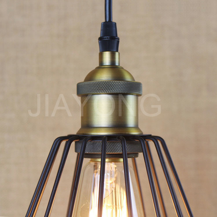 d175mm* h185mm vintage country loft industrial edison pendant light for living room bedroom restaurant ac 90-260v