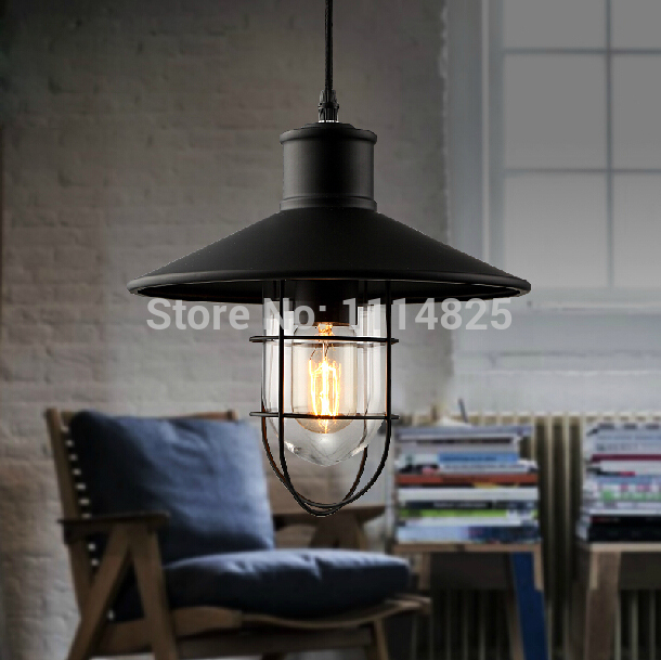 d28cm x h27cm vintage edison pendant light loft creative personality industrial pendant light for coffee bar lighting ac90-260v