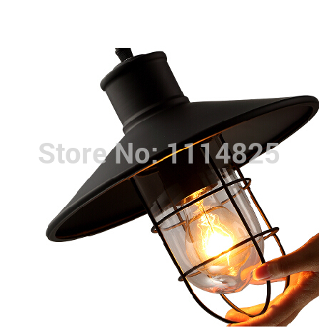 d28cm x h27cm vintage edison pendant light loft creative personality industrial pendant light for coffee bar lighting ac90-260v