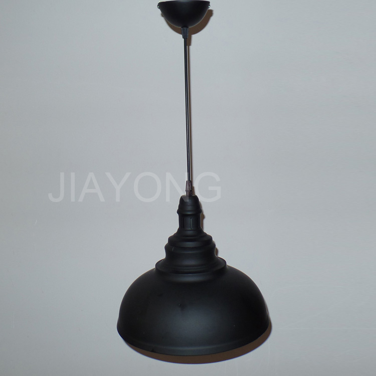 d300mm*h240mm vintage black pendant lamp creative personality industrial bar restaurant living room pendant light ac 90-260v
