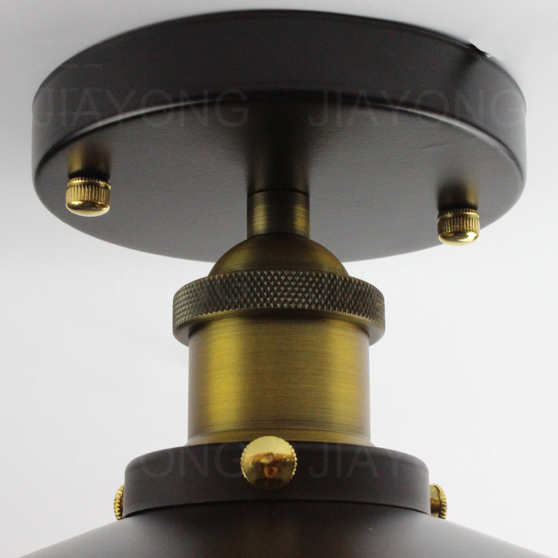 diameter 22cm loft vintage pendant lamp light ac 90-260v for living room dinning room coffee shop with edison bulb