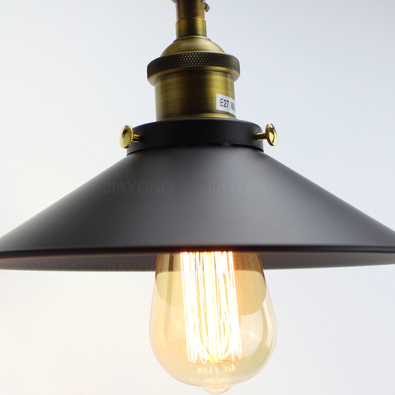 diameter 22cm retro vintage wall lamp ac 90-265v indoor lighting for living room bedroom bedside with edisob bulb