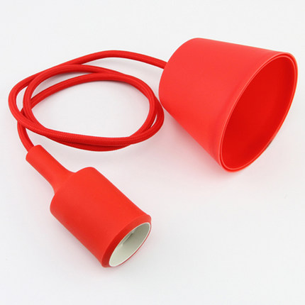 e27 bulb socket lamp holder base light fixture base pendant light lamp silicone holder whole
